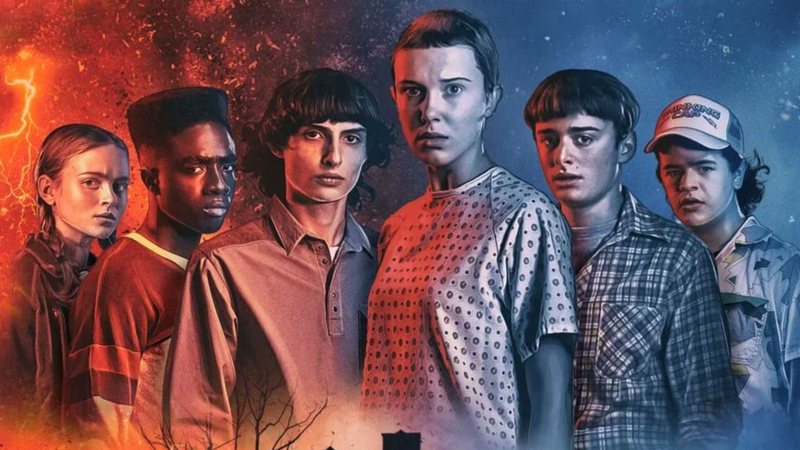 Imagem ilustrativa do grupo de Stranger Things